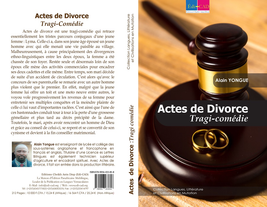  Actes de Divorce : Tragi-Comédie   